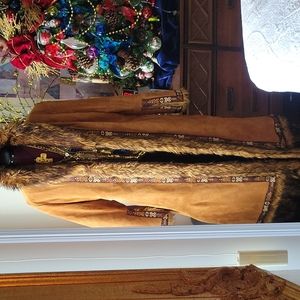 Pennylane Gallery suede leather coat